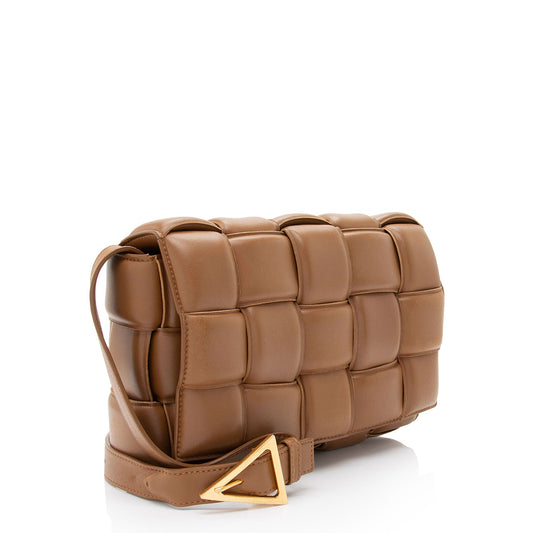 Bottega Veneta Puffed Leather Cassette Crossbody (SHF-pZjH9O)