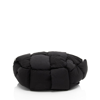 Bottega Veneta Puffed Nylon Tech Cassette Belt Bag (SHF-soDCyH)