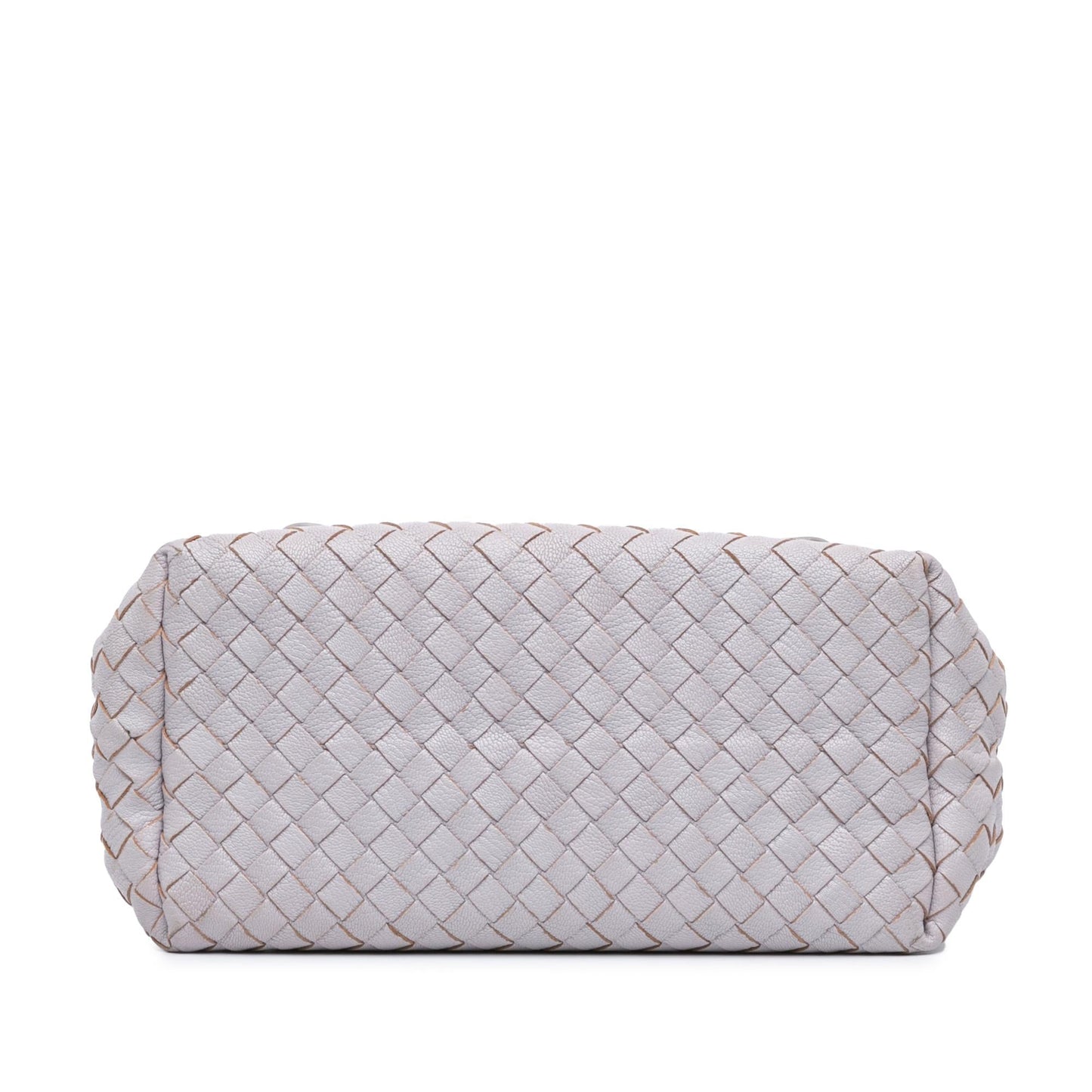 Bottega Veneta Small Madras Goatskin Intrecciato Shoulder Bag