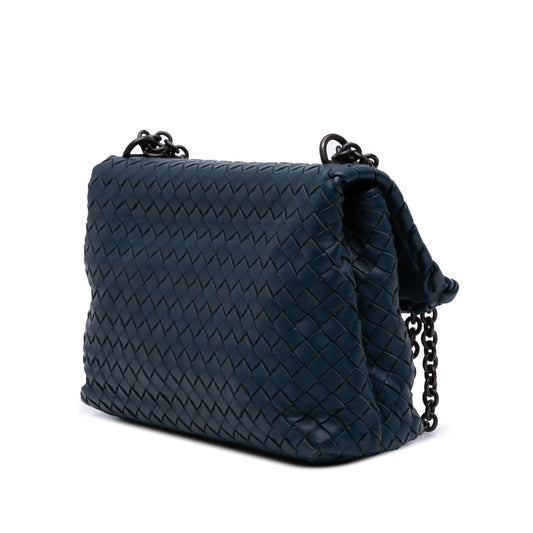 Bottega Veneta Small Nappa Intrecciato Olimpia Crossbody