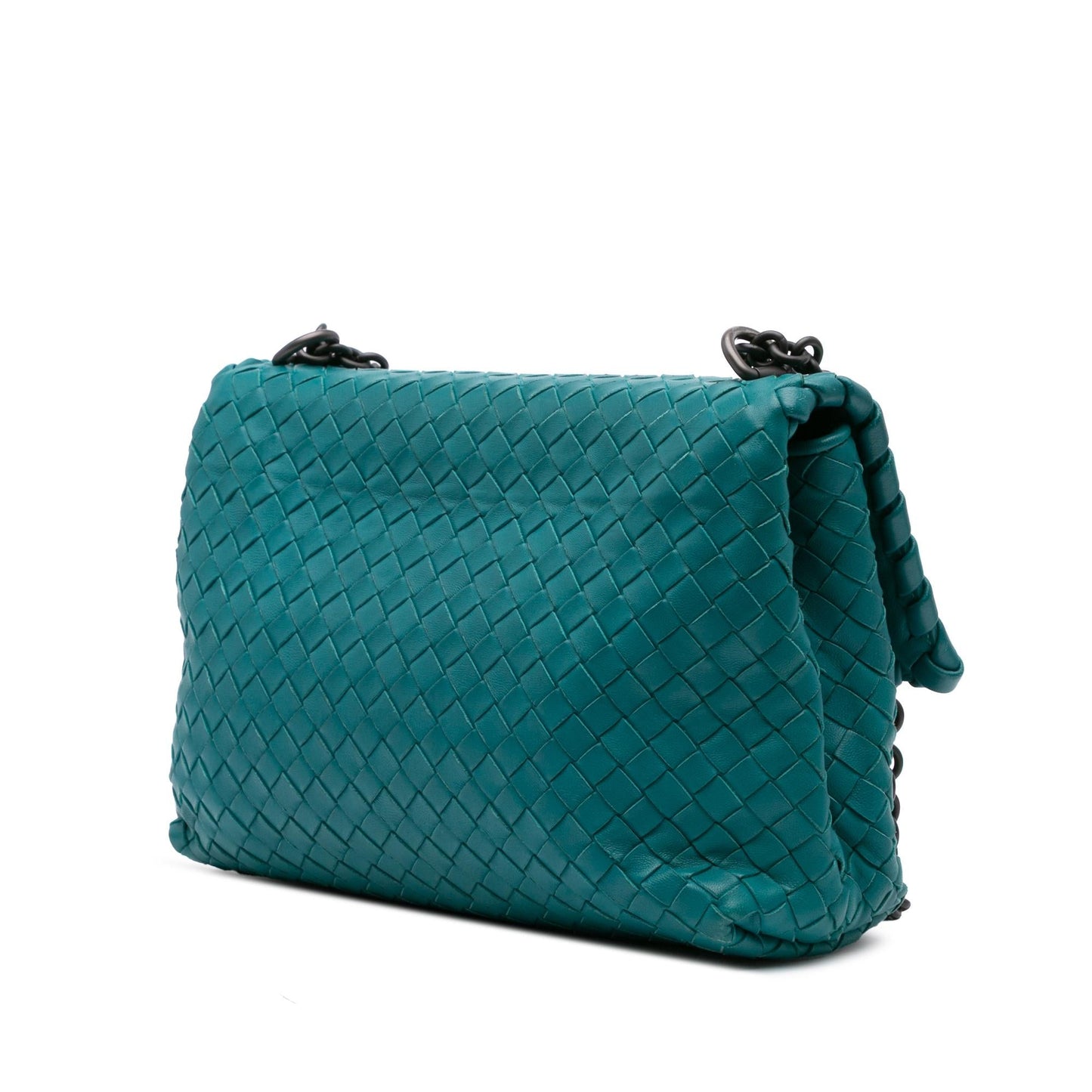 Bottega Veneta Small Nappa Intrecciato Olimpia Shoulder Bag