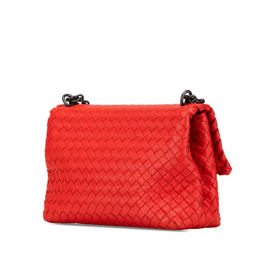Bottega Veneta Small Nappa Intrecciato Olimpia Shoulder Bag