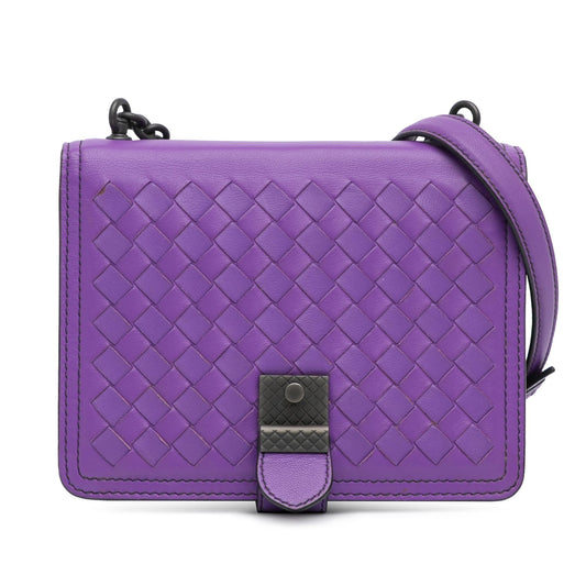 Bottega Veneta Small Nappa Intrecciato Runway Shoulder Bag