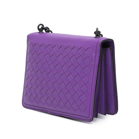 Bottega Veneta Small Nappa Intrecciato Runway Shoulder Bag