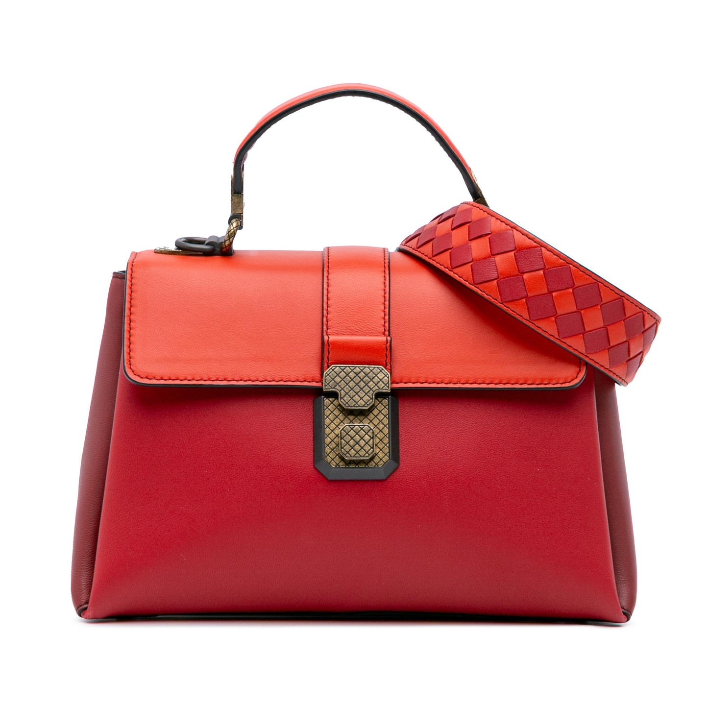 Bottega Veneta Small Nappa Piazza Satchel