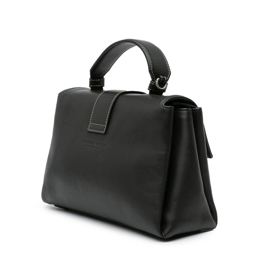 Bottega Veneta Small Nappa Piazza Top Handle