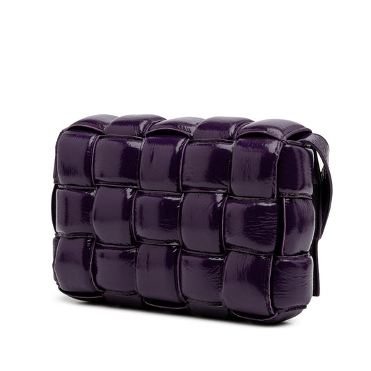 Bottega Veneta Textured Deerskin Intrecciato Padded Cassette Crossbody