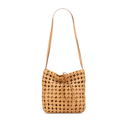 Bottega Veneta Woven Leather Intrecciato Shoulder Bag
