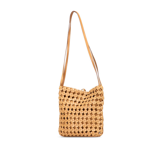 Bottega Veneta Woven Leather Intrecciato Shoulder Bag