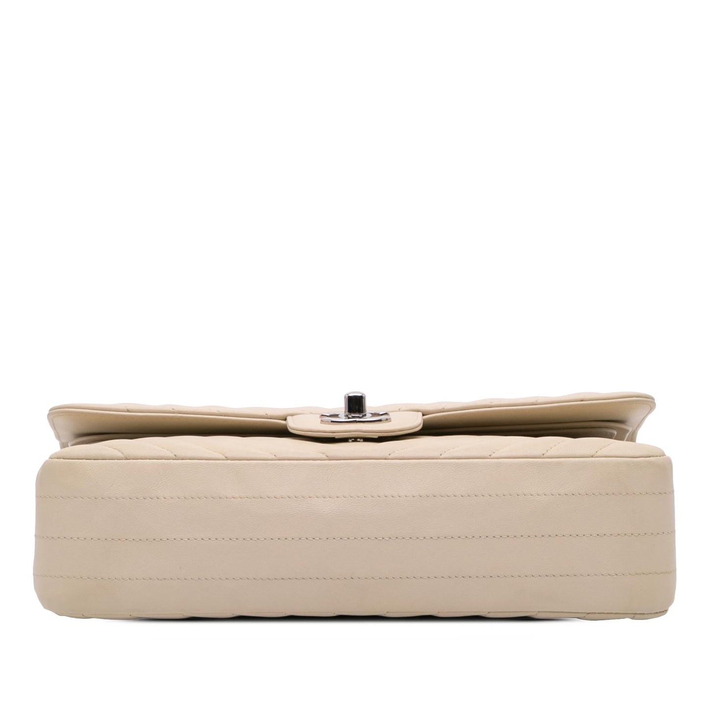 Chanel Medium Classic Chevron Lambskin Double Flap