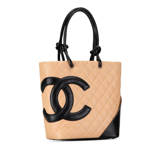 Chanel Medium Lambskin Cambon Ligne Tote