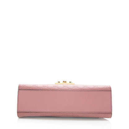 Gucci Guccissima Leather Padlock Medium Shoulder Bag (SHF-18673)