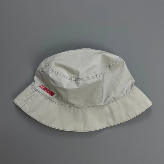 Prada Sport Grey 00s Bucket Hat