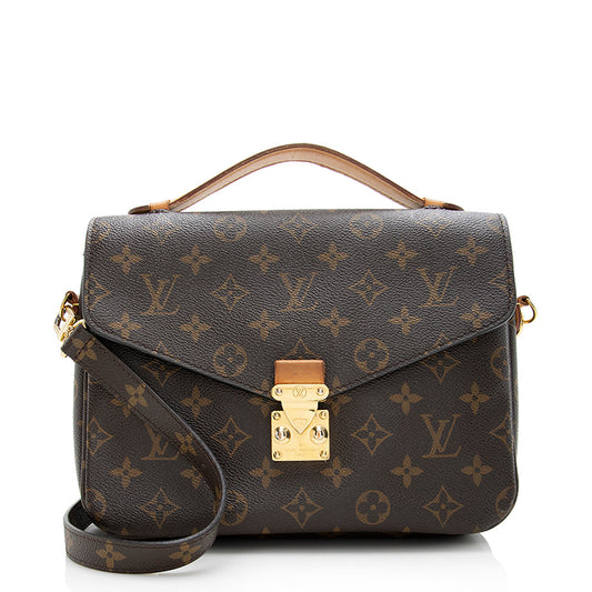 Louis Vuitton Monogram Canvas Pochette Metis Shoulder Bag (SHF-21209)