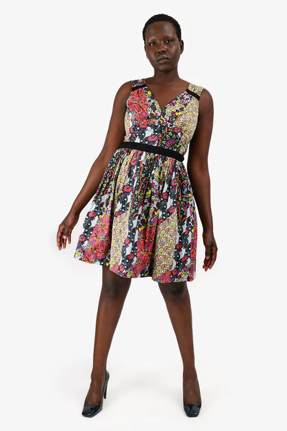 Prada X Holiday & Brown 2003 Floral Sundress Size 42