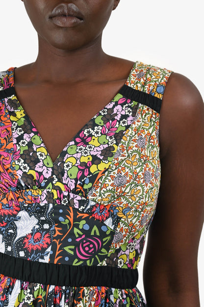 Prada X Holiday & Brown 2003 Floral Sundress Size 42