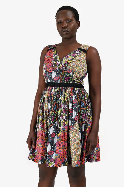 Prada X Holiday & Brown 2003 Floral Sundress Size 42