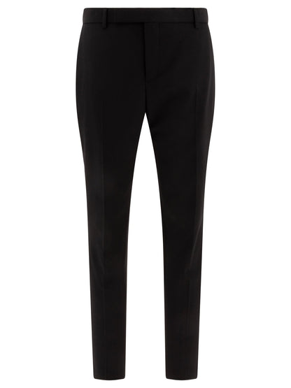SAINT LAURENT Slim-Fit Trousers for Men - Stylish Spring Summer Essential