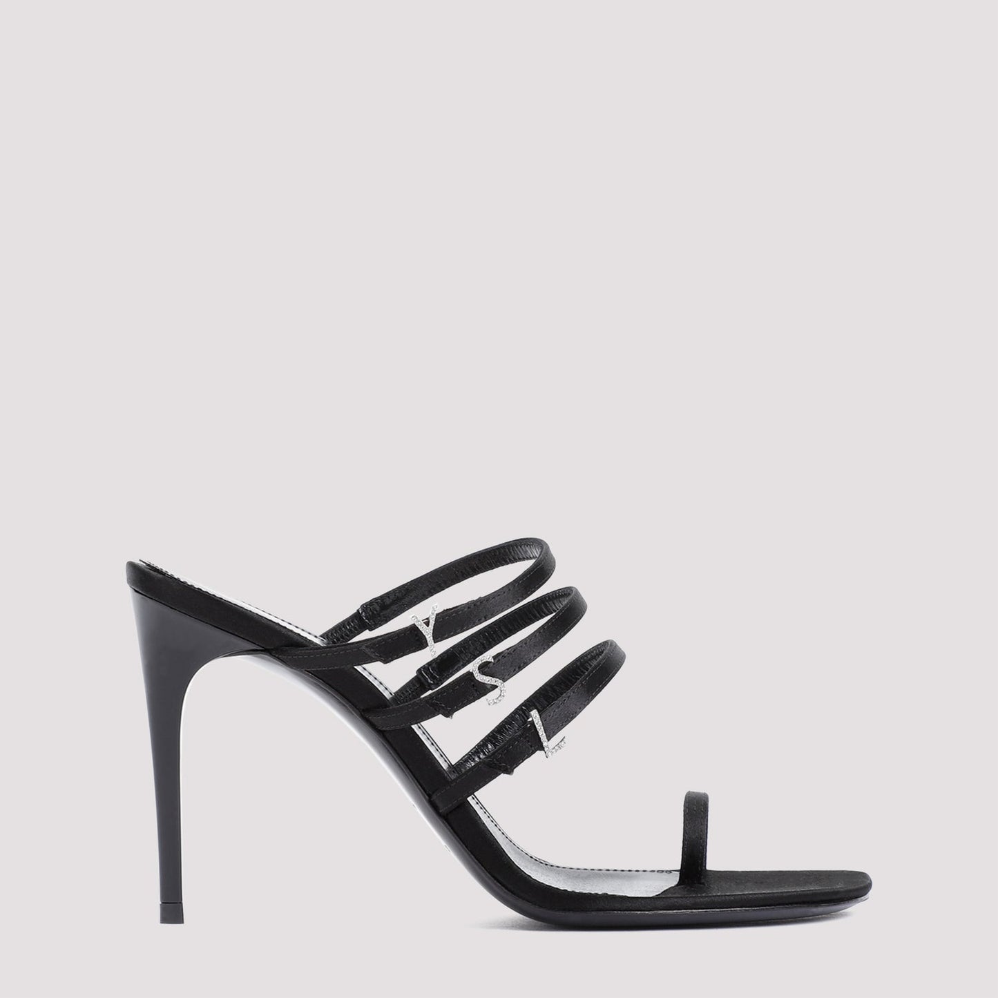 SAINT LAURENT Stunning Flat Sandals with Stiletto Heel (9.5cm)
